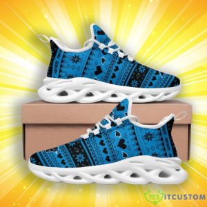 Carolina Panthers Christmas Patterns Max Soul Shoes Product Photo 3