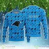 Carolina Panthers Christmas Pine Tree Patterns Pattern AOP Sweater Product Photo 1
