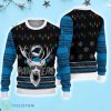 Carolina Panthers Deer Funny Christmas Sweater Product Photo 1