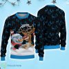 Carolina Panthers Snowman Reindeer Christmas Sweater Product Photo 1