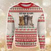 Cats Make Me Happy Ugly Christmas Sweater - Ugly Christmas Cats Make Me Happy EZ12 1410 All Over Print Sweatshirt_1