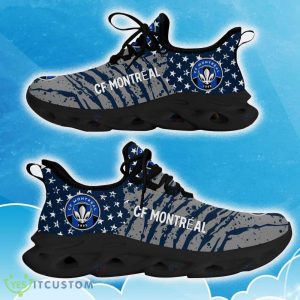CF Montréal Navy New Chunky Shoes Camo Logo Printed For Men And Women Gift Fans Max Soul Sneakers 3 CF Montréal Navy New Chunky Shoes Camo Logo Printed For Men And Women Gift Fans Max Soul Sneakers - CF Montréal Clunky Sneakers Photo 2