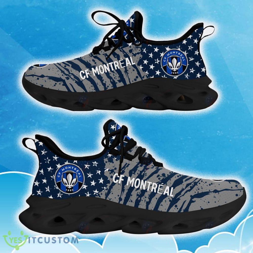 CF Montréal Navy New Chunky Shoes Camo Logo Printed For Men And Women Gift Fans Max Soul Sneakers 6 CF Montréal Navy New Chunky Shoes Camo Logo Printed For Men And Women Gift Fans Max Soul Sneakers - CF Montréal Clunky Sneakers Photo 2