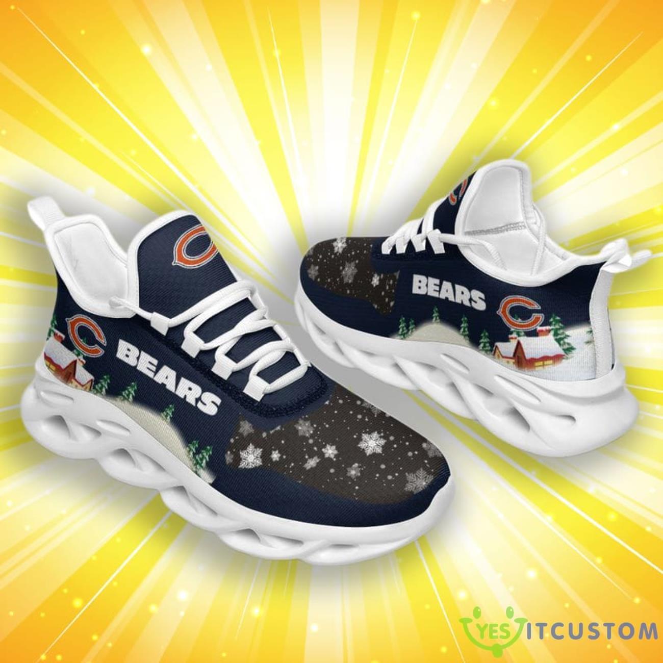 Chicago Bears Christmas Pattern Print Special Style Max Soul Shoes 6 Chicago Bears Christmas Pattern Print Special Style Max Soul Shoes Product Photo 2