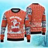 Chicago Bears Christmas Santa Claus Pattern Limited Edition Ugly Sweater Product Photo 1