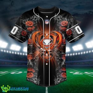 Chicago Bears Custom Name And Number NFL Dragon Jersey Shirt Impressive Gift 4 Chicago Bears Custom Name And Number NFL Dragon Jersey Shirt Impressive Gift Product Photo 2