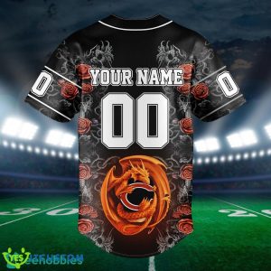 Chicago Bears Custom Name And Number NFL Dragon Jersey Shirt Impressive Gift 5 Chicago Bears Custom Name And Number NFL Dragon Jersey Shirt Impressive Gift Product Photo 3