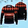 Chicago Bears Diamond Pattern Christmas Sweater Product Photo 1