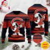 Chicago Bears Snoopy Dabbing Christmas AOP Sweater Product Photo 1