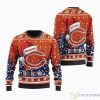 Chicago Bears Symbol Wearing Santa Claus Hat Ho Ho Ho Custom Personalized Ugly Christmas Sweater 3D Printed Men And Women Holiday Gift Product Photo 1