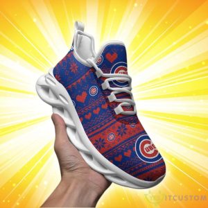 Chicago Cubs Christmas Patterns Max Soul Shoes 5 Chicago Cubs Christmas Patterns Max Soul Shoes Product Photo 2