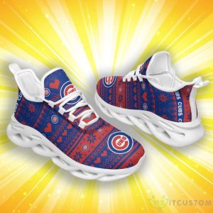 Chicago Cubs Christmas Patterns Max Soul Shoes 6 Chicago Cubs Christmas Patterns Max Soul Shoes Product Photo 3