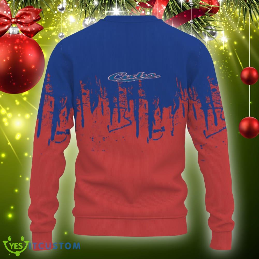 Chicago Cubs Gift American Ugly Christmas Sweater Gift Holidays 6 Chicago Cubs Gift American Ugly Christmas Sweater Gift Holidays - Chicago Cubs Gift Unisex American-3D Sweatshirt_4