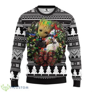 Chicago White Sox Groot Hug Christmas Ugly Sweater Product Photo 1