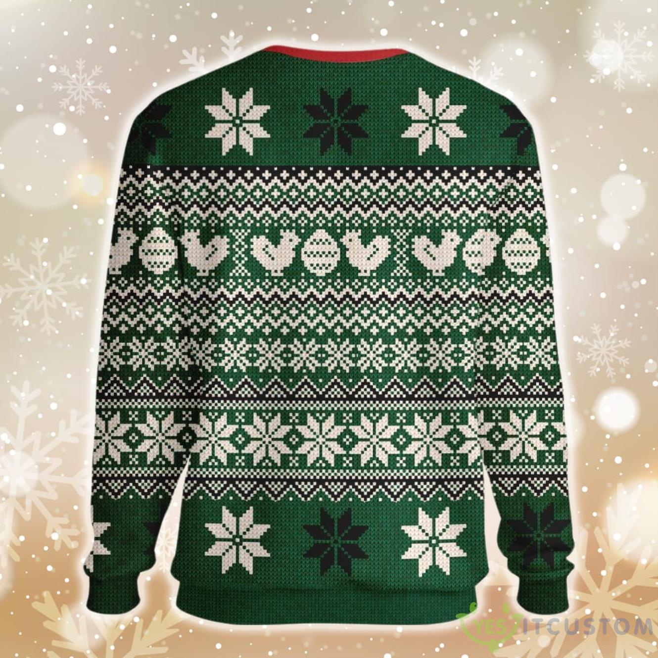Chicken Farmer Ugly Christmas Sweater 6 Chicken Farmer Ugly Christmas Sweater Product Photo 2