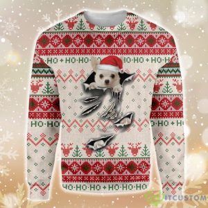 Chihuahua Scratch Ugly Christmas Sweater Product Photo 1