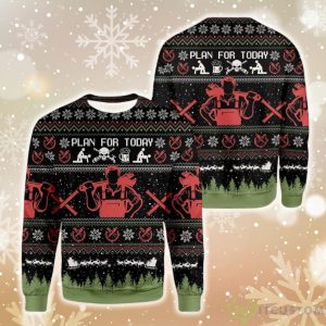 Christian Plumber Ugly Christmas Sweater 3 Christian Plumber Ugly Christmas Sweater Product Photo 2