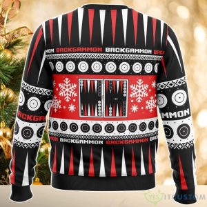 Christmas Backgammon Board Games AOP Christmas Sweater 3 Christmas Backgammon Board Games AOP Christmas Sweater Product Photo 2