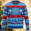Christmas Battleship Board Games AOP Christmas Sweater Product Photo 1