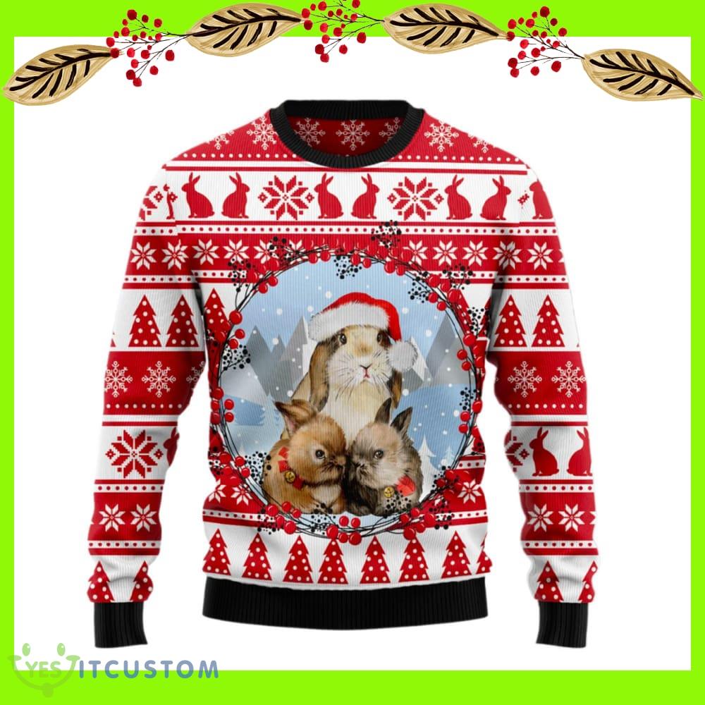 Christmas Bunny Ugly Christmas Sweater New For Men And Women Gift Holidays Christmas 5 Christmas Bunny Ugly Christmas Sweater New For Men And Women Gift Holidays Christmas - Christmas Bunny Ugly Christmas Sweater For Men & Women Christmas Gift Sweater US2444_1
