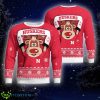 Christmas Nebraska Cornhuskers Funny Ugly 3D Sweater Gift Holidays - Nebraska Cornhuskers Funny Christmas Knitted Sweater Photo 1