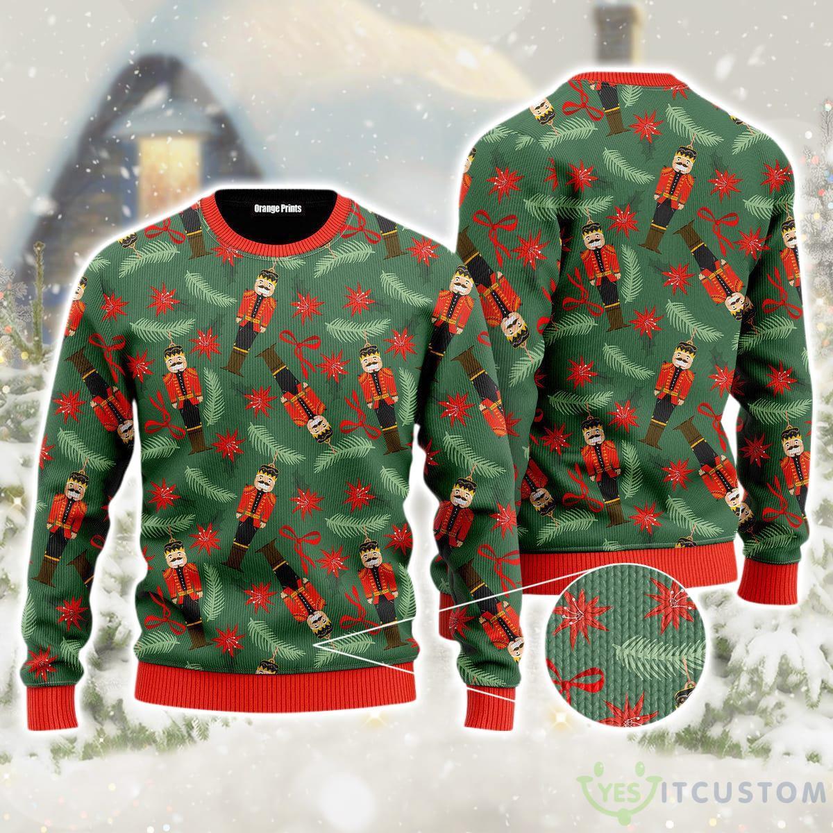Christmas Nutcrackers Pattern Christmas Unisex Ugly Sweater 3 Christmas Nutcrackers Pattern Christmas Unisex Ugly Sweater Product Photo 1