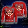 Christmas Ohio State Buckeyes Funny Knitted 3D Sweater For Fans - Ohio State Buckeyes Funny Christmas Knitted Sweater Photo 1