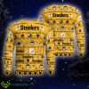 Christmas Pittsburgh Steelers Spooky Ghost Pumpkin Knitted Sweater For Fans - Pittsburgh Steelers Spooky Ghost Pumpkin Christmas Knitted Sweater Photo 1