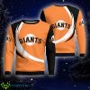 Christmas San Francisco Giants Curved Stripes Knitted 3D Sweater For Fans - San Francisco Giants Curved Stripes Christmas Knitted Sweater Photo 1