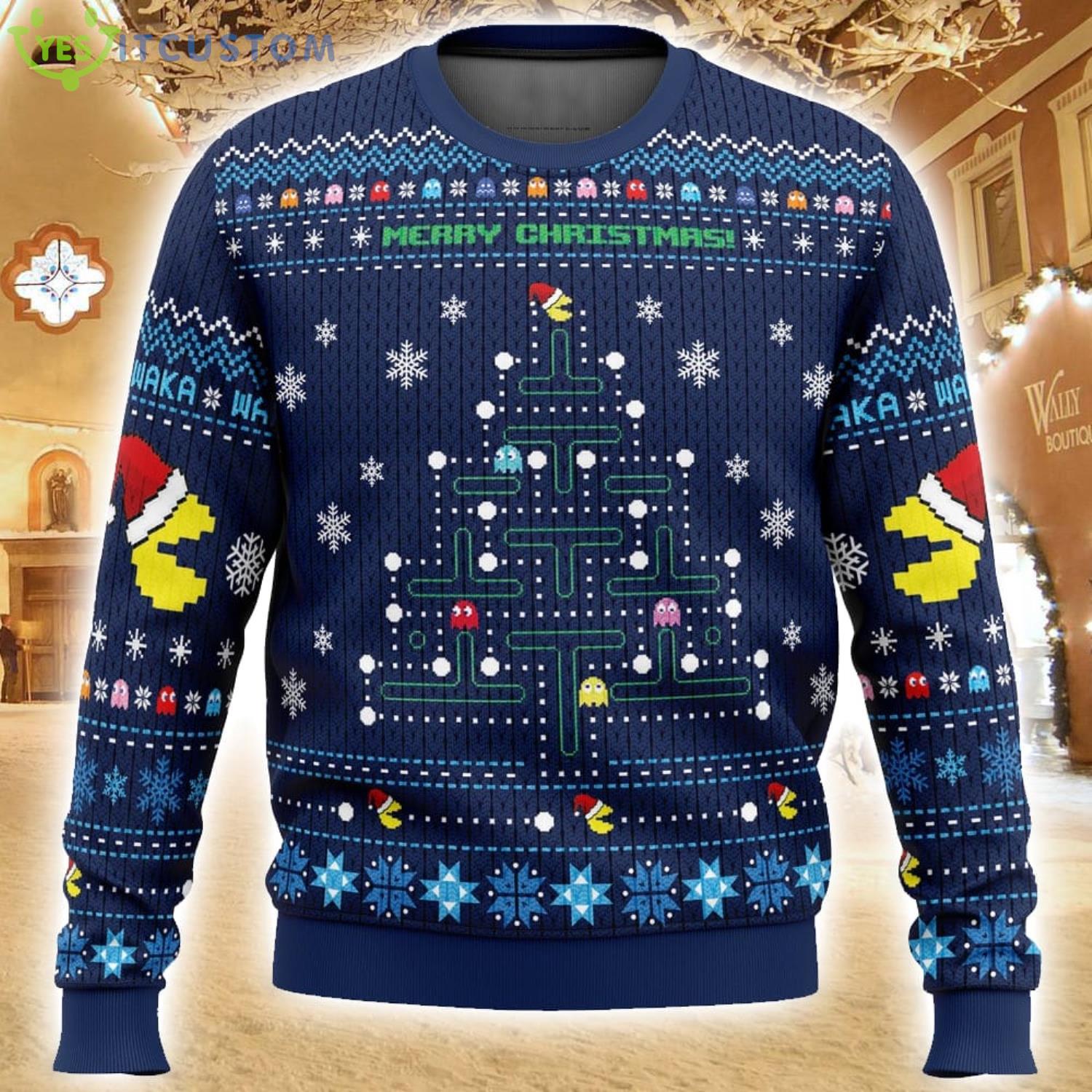 Christmas Tree Pac-Man Best Gift For Christmas 9 Christmas Tree Pac-Man Best Gift For Christmas Product Photo 1