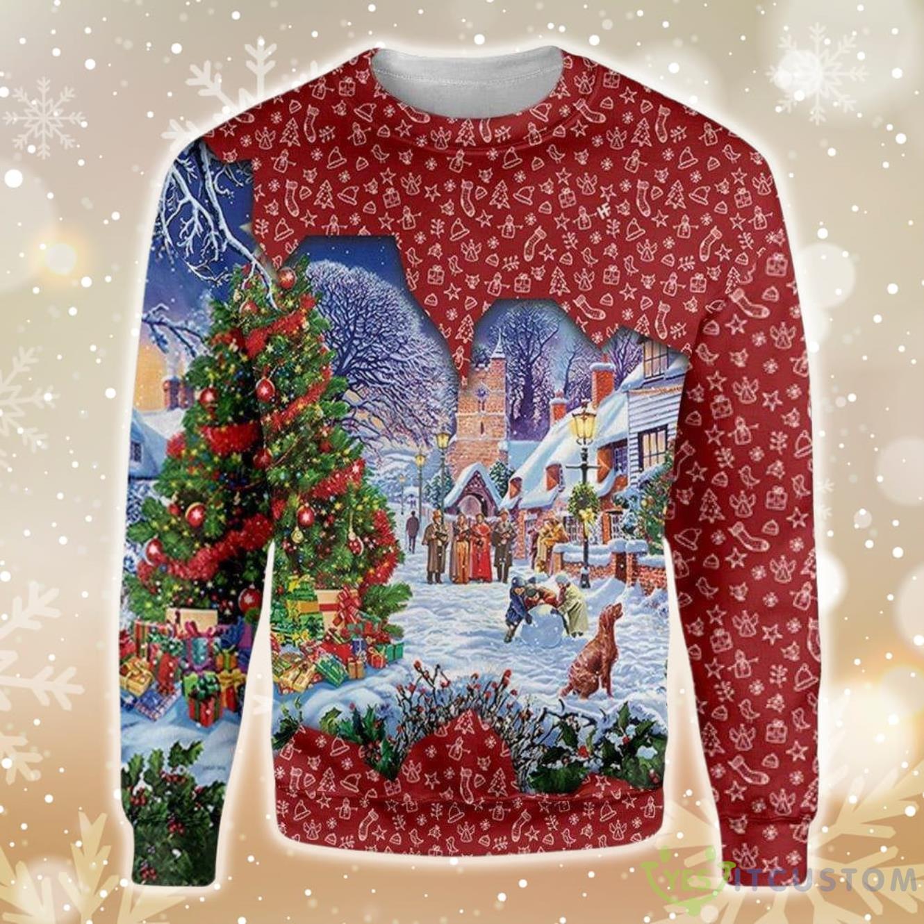 Christmas Village Ugly Sweater 5 Christmas Village Ugly Sweater Product Photo 1