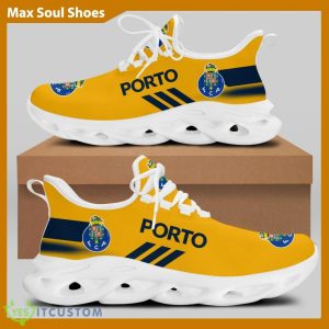 Chunky Sneakers FC PORTO Liga Portugal Logo Comfort Max Soul Shoes For Fans 5 Chunky Sneakers FC PORTO Liga Portugal Logo Comfort Max Soul Shoes For Fans - FC PORTO Chunky Sneakers White Black Max Soul Shoes For Men And Women Photo 2