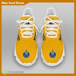 Chunky Sneakers FC PORTO Liga Portugal Logo Comfort Max Soul Shoes For Fans 6 Chunky Sneakers FC PORTO Liga Portugal Logo Comfort Max Soul Shoes For Fans - FC PORTO Chunky Sneakers White Black Max Soul Shoes For Men And Women Photo 3