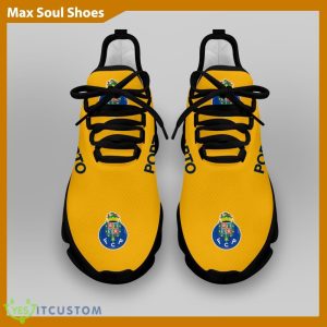 Chunky Sneakers FC PORTO Liga Portugal Logo Comfort Max Soul Shoes For Fans 7 Chunky Sneakers FC PORTO Liga Portugal Logo Comfort Max Soul Shoes For Fans - FC PORTO Chunky Sneakers White Black Max Soul Shoes For Men And Women Photo 4