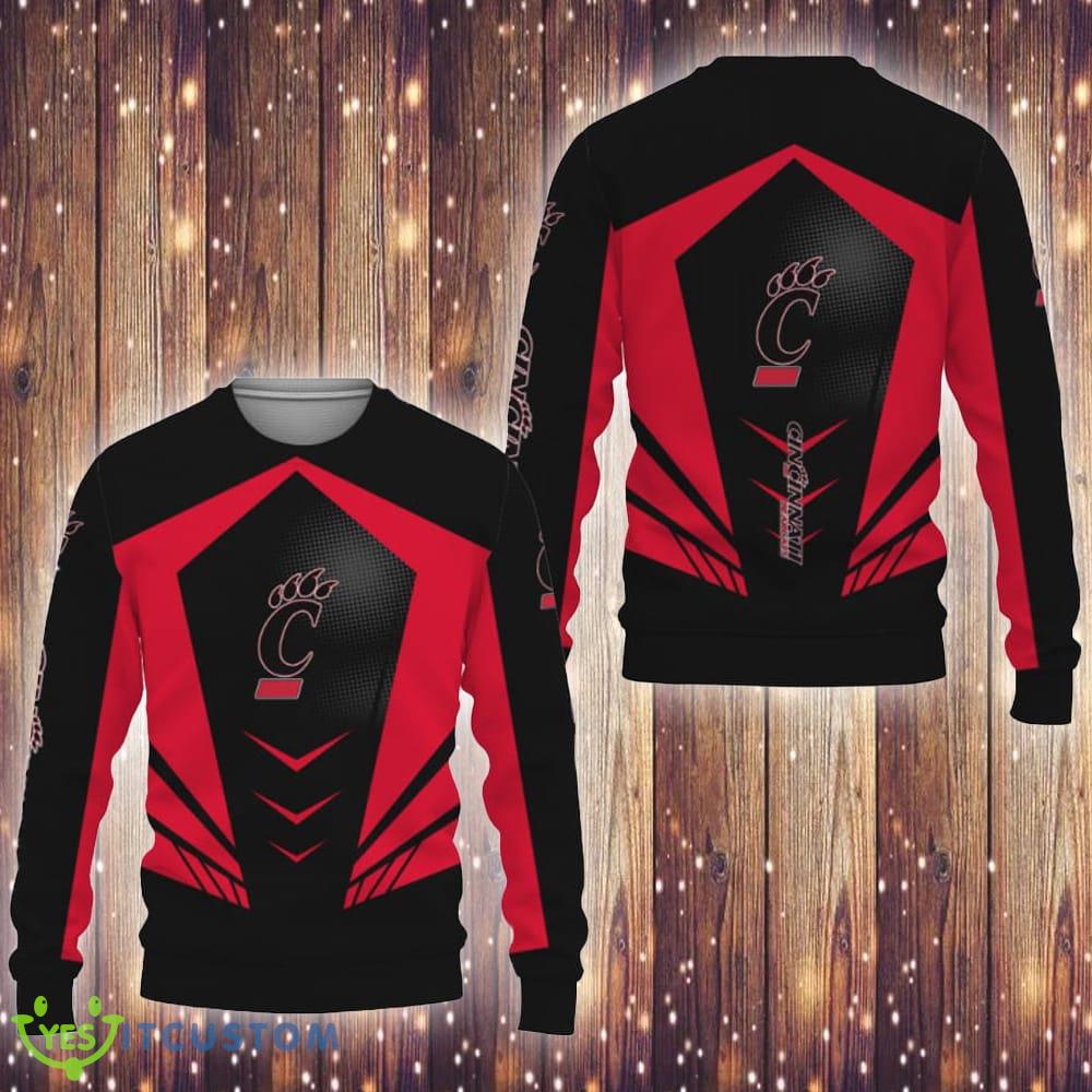 Cincinnati Bearcats Sports American Football Knitted Christmas 3D Sweater 3 Cincinnati Bearcats Sports American Football Knitted Christmas 3D Sweater - Cincinnati Bearcats Sports American Football Knitted Christmas 3D Sweater