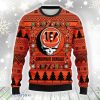 Cincinnati Bengals Grateful Dead Ugly Christmas Sweater Warm Gift For Christmas Product Photo 1