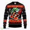 Cincinnati Bengals Grinch Christmas Light NFL Ugly Sweater Product Photo 1