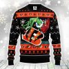 Cincinnati Bengals Grinch Christmas Ugly Sweater Best Christmas Gift For Sport Fans Product Photo 1