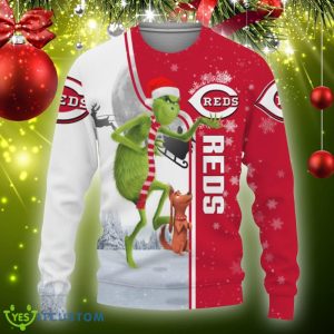 Cincinnati Reds Knitted Christmas Sweater Gift Holidays - Cincinnati Reds T-shirt, Hoodie, Sweatshirt-3D Sweatshirt_3