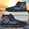 Circle Logo Tennessee Titans High Top Shoes Gift For Passionate Fans Product Photo 1