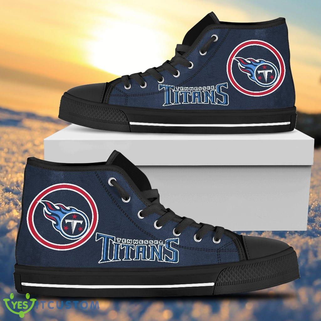 Circle Logo Tennessee Titans High Top Shoes Gift For Passionate Fans 2 Circle Logo Tennessee Titans High Top Shoes Gift For Passionate Fans Product Photo 1