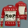 Classes Dragon Have Yourself Ugly Sweater For Men And Women Product Photo 1