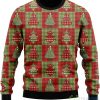 Classic Christmas Tree Pattern Xmas Gift Sweater Product Photo 1