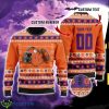 Clemson Tigers Custom Name And Number Sport Fans Christmas Gift Ugly Christmas Sweater Product Photo 1