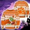 Clemson Tigers NCAA Grinch Hug Logo Ugly Christmas Sweater Special Christmas Gift For Fans Product Photo 1