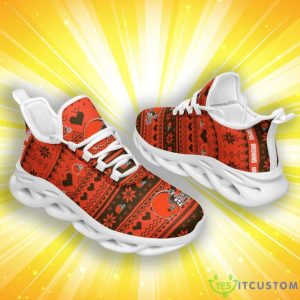 Cleveland Browns Christmas Patterns Max Soul Shoes Product Photo 2