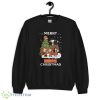 Cleveland Browns Snoopy Family Christmas Shirt T Shirt, Christmas Sweatshirt - 18000 Unisex Heavy Blend Crewneck Sweatshirt