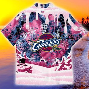 Cleveland Cavaliers Snoopy Dabbing The Peanuts Sports Football American Christmas Dripping Matching Hawaiian Shirt - 271023-082456