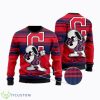 Cleveland Indians Snoopy Ugly Christmas Premium Sweater Product Photo 1