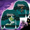 Coastal Carolina Chanticleers NCAA Grinch Hug Logo Ugly Christmas Sweater Special Christmas Gift For Fans Product Photo 1